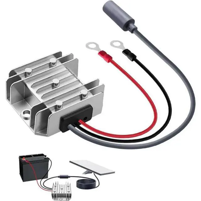 Alt view image 3 of 3 - Waterproof And Overload Protected For Device Compatible DC Boost Converter 12/24V To 30V 3.5A With Fuse, Safety Power
