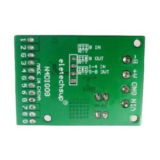 Alt view image 2 of 3 - 3X 8Ch Input/Output Digital Switch TTL Lvttl CMOS RS485 IO Control Module Modbus Rtu Board For PLC Relay, (No Pin)