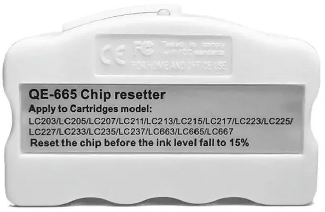 Alt view image 2 of 3 - For Brother Ink Cartridge Chip Resetter For Models Including LC203, LC205, And More