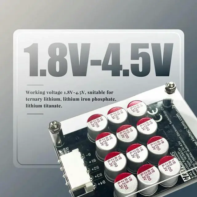 Main image of Active BMS Board Lithium Battery Lifepo4 Battery Equalizer (With Case+Terminal Wire)