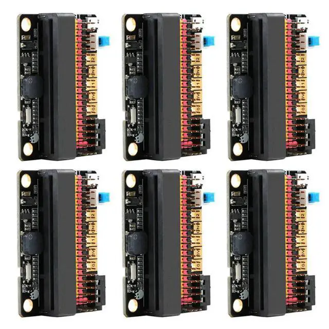 Alt view image 3 of 3 - 3X Micro-Bit Expansion Board IOBIT V2.0 Breakout Adapter Shield With Buzzer For BBC Micro-Bit Kids's Python Programmin