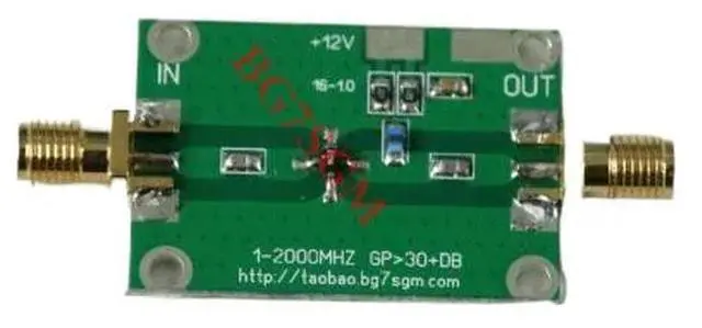 Main image of LAN low noise amplifier, receiving amplifier, receiving gain, walkie talkie amplifier, SDR amplifier