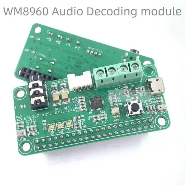 Main image of WM8960 Audio Decoding module ligent voice recognition dual microphone for Raspberry Pi Zero/2/3B/3B+/4