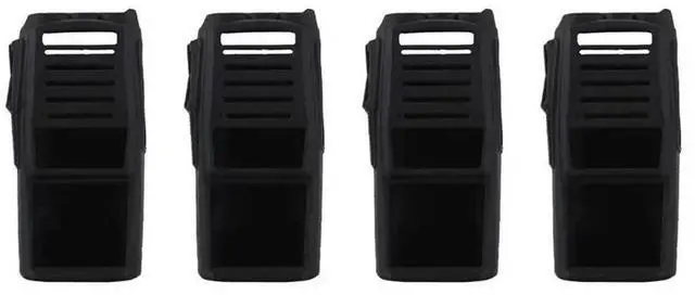 Main image of 4X Handheld Radio Silicone Cover Protect Case For Baofeng Uv-82 Black