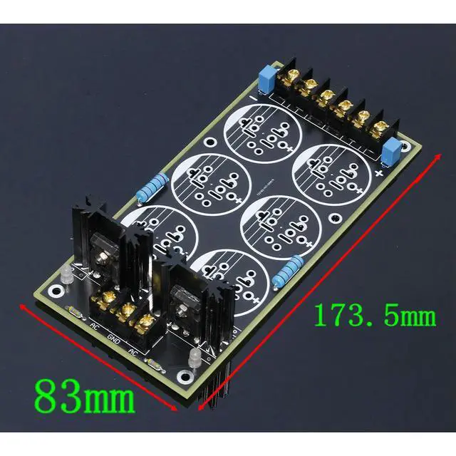 Alt view image 2 of 3 - Semi-finished Solder Schottky Rectifier Filter Power Supply Board For Audio Amplifier