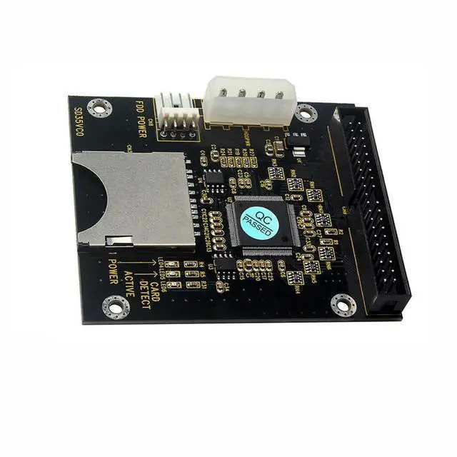 Alt view image 3 of 4 - 2PCS Laptop Adapter Card For SD Cards To 3.5Inch 40-Pin IDE HDD 5V SD Memory Card To IDE 3.5In 40 Pin