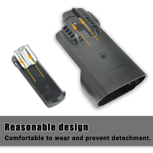 Alt view image 2 of 3 - For APX6000 APX8000 PMLN5709 PMLN5709A Holder APX6000 APX8000 Intercom Back Clip Forpmln5709a PMLN5709 Waist