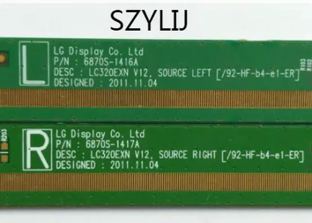 Main image of side plate 6870S-1417A 6870S-1416A pair