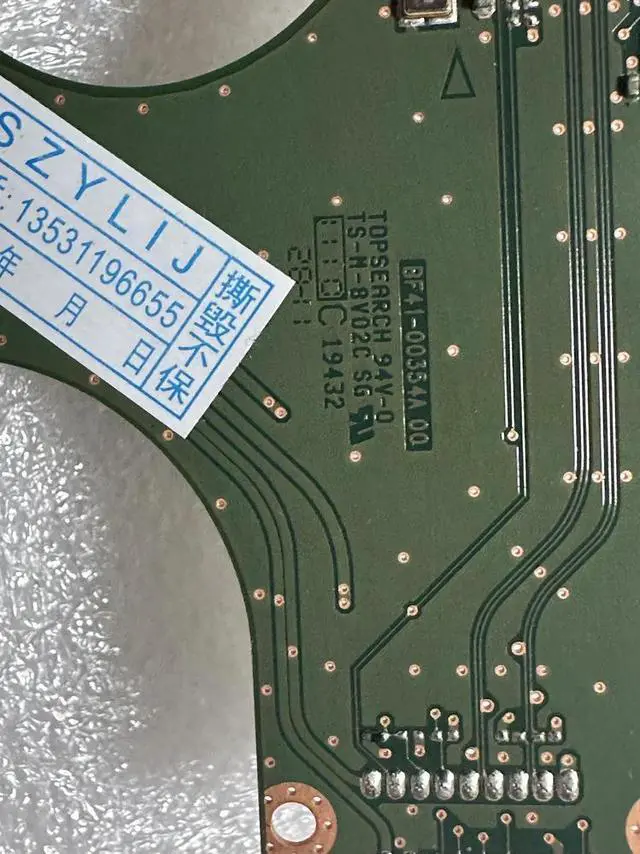 Alt view image 2 of 2 - BF41-00354A M8_REV.03 / HN-M500MBB ST500LM012 HN-M320MBB ST640LM001 HDD PCB Logic board coding