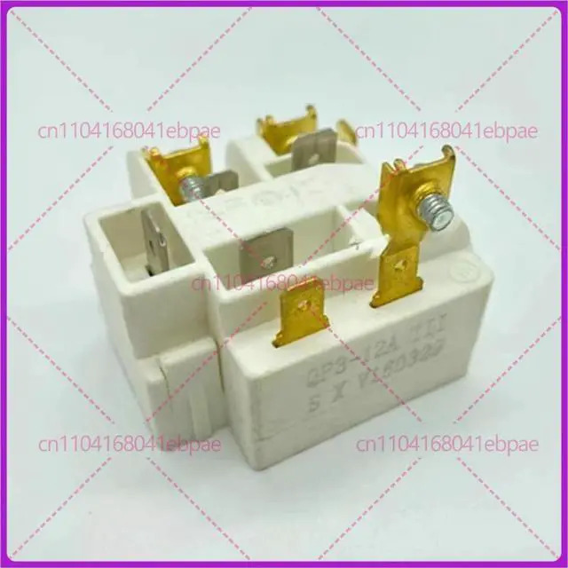 Alt view image 2 of 3 - Suitable for Haier refrigerator compressor starter overload protection relay QP3-12A
