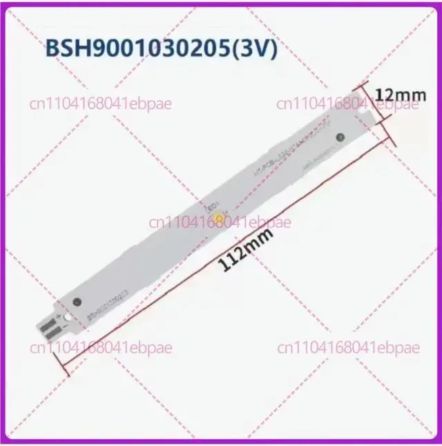 Main image of 3V BSH 9001030205 Refrigeration Lighting LED Strip For Siemens Bosch Refrigerator Parts