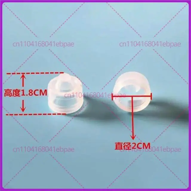 Alt view image 2 of 3 - 20pcs Pressure Cooker Safety Helmet Valve Sleeve Sealing Ring Replacement Floater Sealers Cover Cap Kitchen Cooking Accessories
