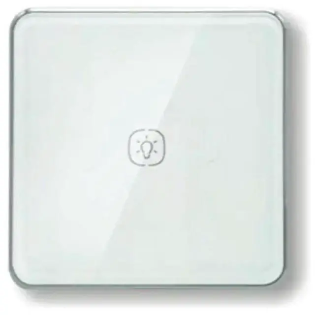 Main image of Zigbee Light Switch With Aluminum Frame Glass Touch Switch Work With Tuya Alexa Home Assistant Control A