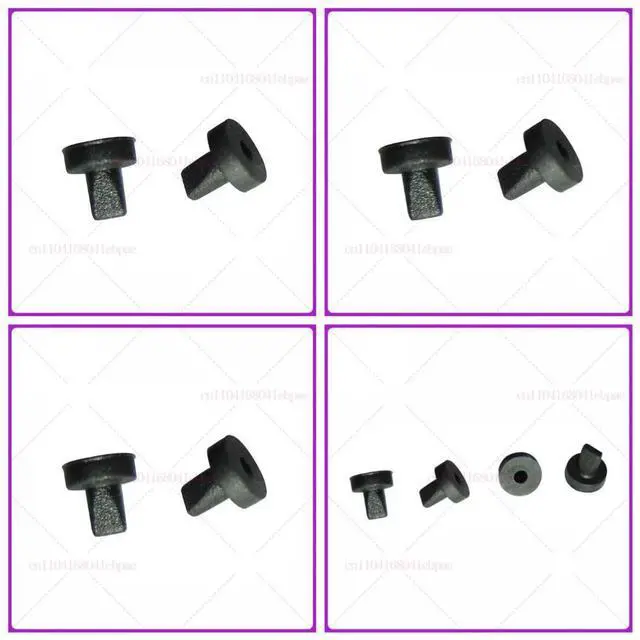 Main image of 10PCS 5*2*5.0MM miniature black silicone duckbill valve Anti-backflow low pressure lazy toothbrush head one-way check valve