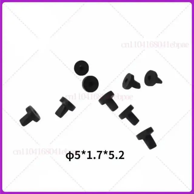 Alt view image 3 of 3 - 10PCS 5*2*5.0MM miniature black silicone duckbill valve Anti-backflow low pressure lazy toothbrush head one-way check valve