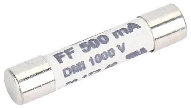 Main image of 1000V 500Ma 6.3 X 32Mm White Fuse For Multimeter