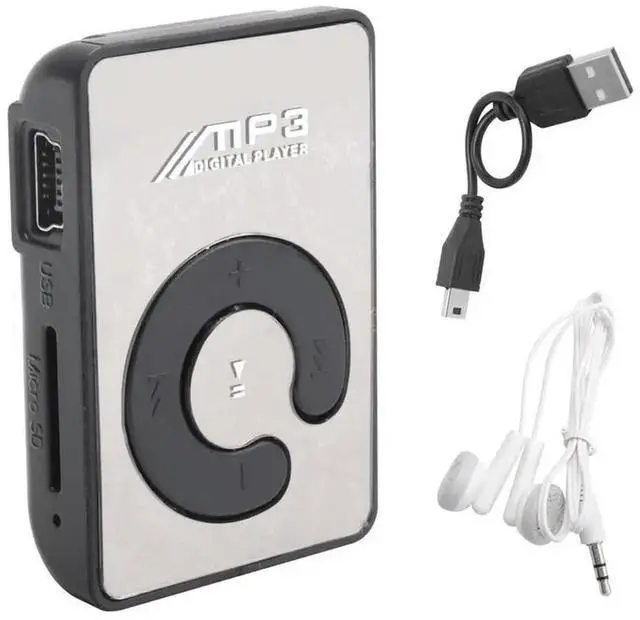 Main image of Mini Music MP3 Player With USB Cable With Headphones