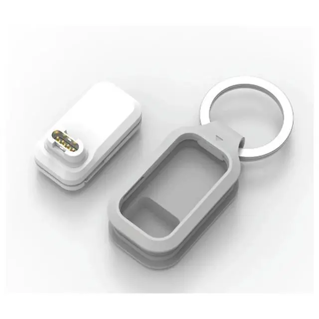 Alt view image 2 of 3 - Dustproof Cover For FENIX 5 6 7 8 Charging Adapter Connector With Detachable Keychain For Watches Secure On Fit 24BB