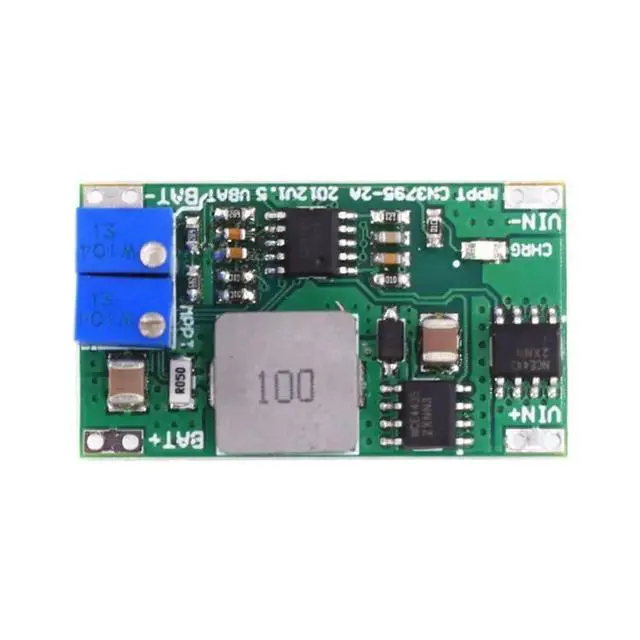 Alt view image 3 of 3 - CN3795 MPPT Solar Controller Board Lithium Regulator Control Module Cell Solar Panel