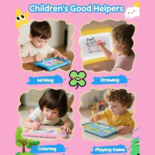 Alt view image 3 of 3 - For Kids Stylus Pen 3PCS Silicone Multifunctional Touch Screen Rubber Tip Kid-Friendly Safe Stylus Pen For Kids Tablet