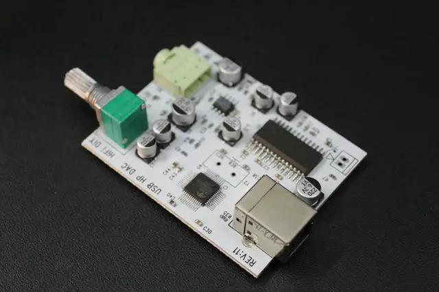 Alt view image 2 of 3 - Ear Amplifier CM108 TDA1305T TDA1308 IIS USB DAC Decoder