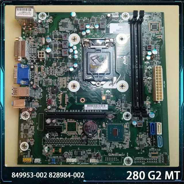 Alt view image 2 of 3 - 849953-002 828984-002 280 G2 MT Motherboard LGA1151 H110