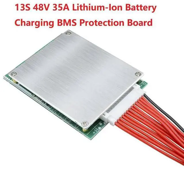 Alt view image 3 of 6 - 2X 13S 48V 35A Lithium- Battery Charging BMS Protection Board Split With Equalizing Electric Vehicle