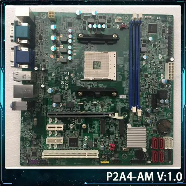 Main image of P2A4-AM V:1.0 A320 AM4 Support Ryzen CPU Motherboard