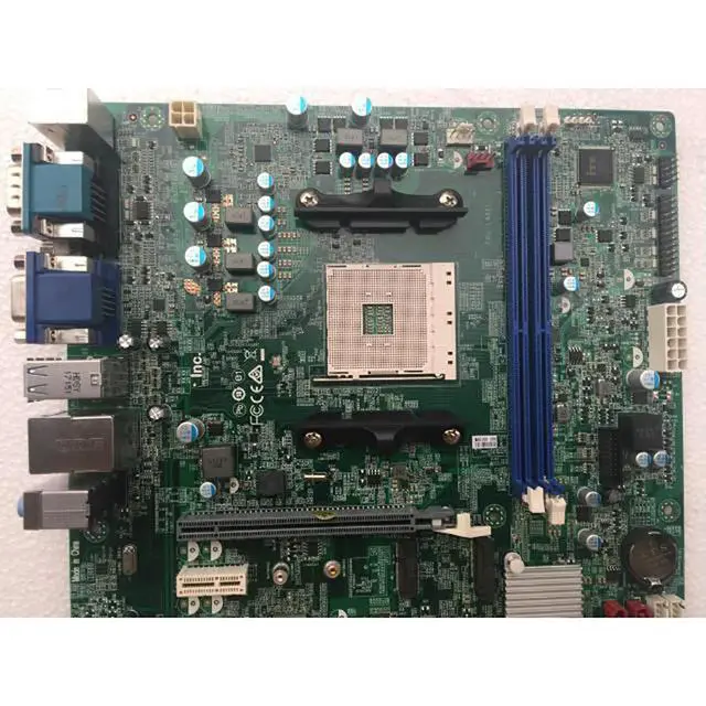 Alt view image 3 of 3 - P2A4-AM V:1.0 A320 AM4 Support Ryzen CPU Motherboard