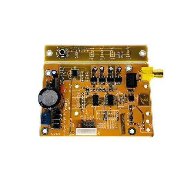 Alt view image 3 of 3 - Nvarcher DIR9001 coaxial fiber receiving spdif to I2S support USB bluetooth card bit 96K/24