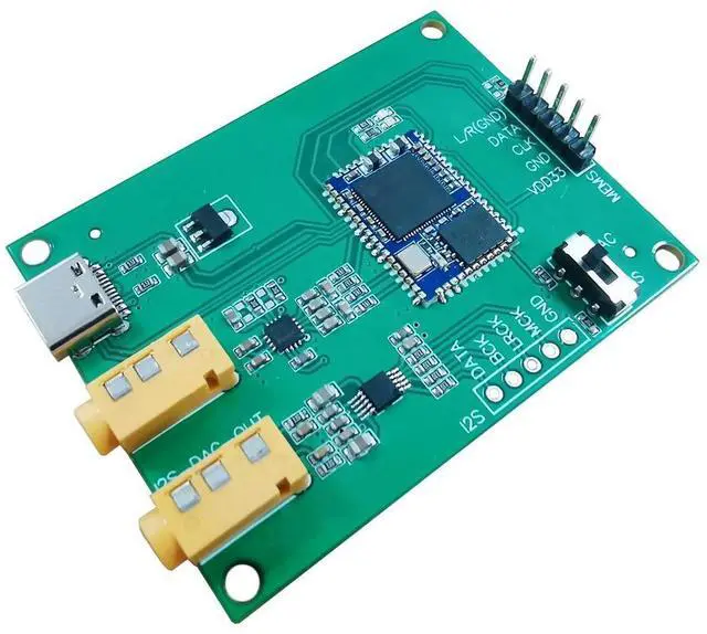 Main image of PDM MEMS Digital Microphone To I2S PCM Analog Output DAC 16bit 48K