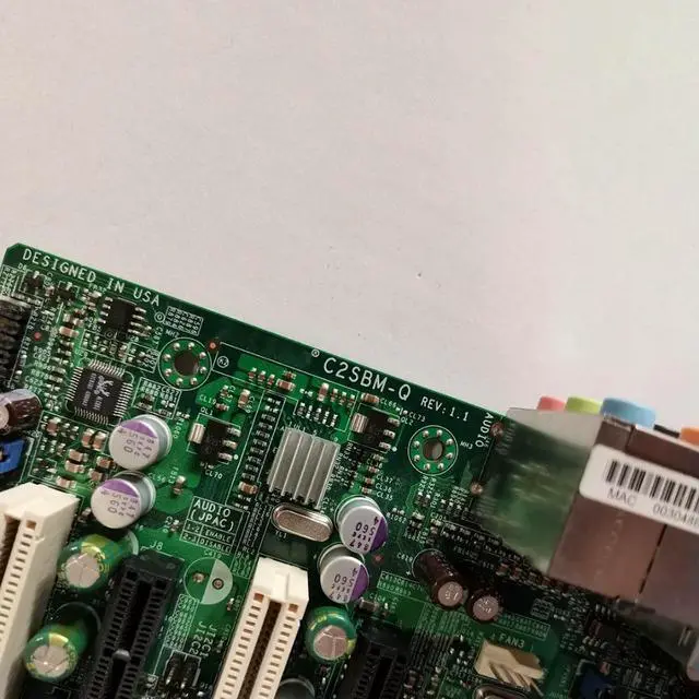 Alt view image 2 of 3 - C2SBM-Q Q35 LGA 775 DDR3 Workstation Motherboard
