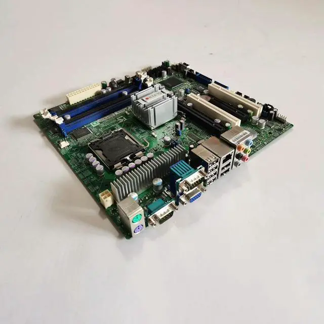 Alt view image 3 of 3 - C2SBM-Q Q35 LGA 775 DDR3 Workstation Motherboard
