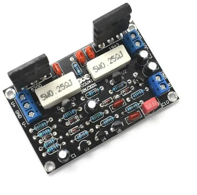 Main image of Original 2SC5200+2SA1943 Mono 100W Finished Power Amplifier Board High Power Mono