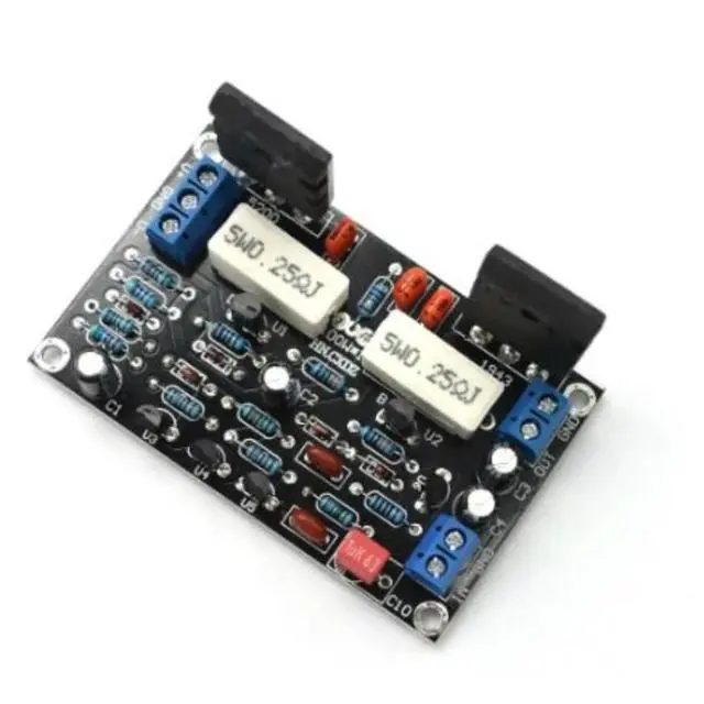 Alt view image 3 of 3 - Original 2SC5200+2SA1943 Mono 100W Finished Power Amplifier Board High Power Mono