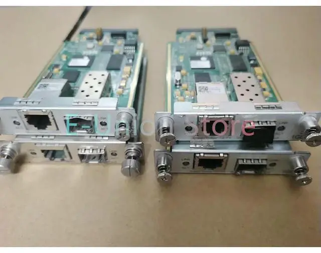 Alt view image 2 of 3 - 1-Port Gigabit Electrical (RJ45)+1-Port Gigabit Optical (SFP Combo) Ethernet SIC Module RT-SIC-1GEC-V2
