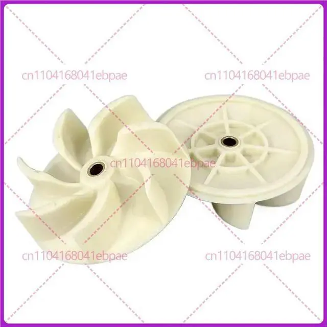 Alt view image 2 of 3 - Vacuum Cleaner Parts Central Hole 8mm Diameter 103mm Nylon 6|6 Fan Blade Replacement for Dust-Free Saw Height 30mm