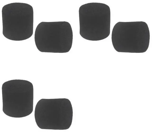 Main image of 6Pcs Sponge Plug For Speaker Port Tube Bass Reflex Tube Loudspeaker Woofer Vent Bass Phase 58X50mm
