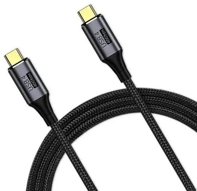 Main image of USB4.0 40Gbps Data Cable USB C To Type C 8K@60Hz Data Cable PD 100W 5A Fast Charging Cable