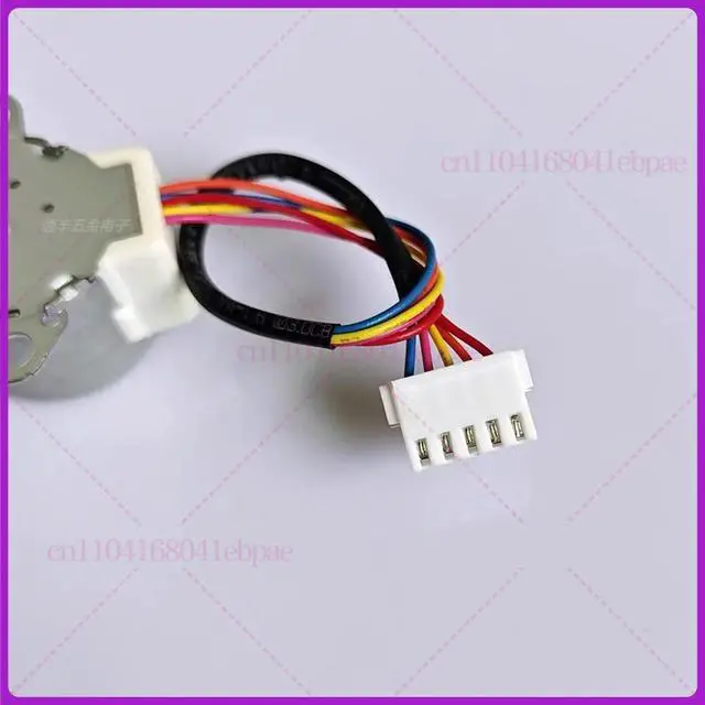 Alt view image 3 of 3 - For Midea air conditioner hanging up pendulum blade sweep synchronous motor MP24GA5 wind direction pendulum air motor 12VDC