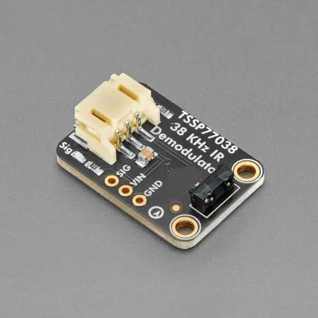Main image of 5940 TSSP77038 38KHz Infrared IR Demodulator Breakout - STEMMA JST PH 2mm for Adafruit