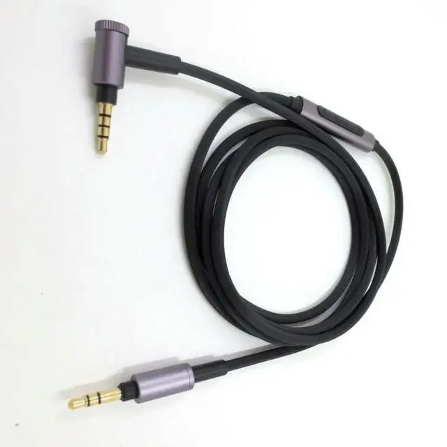 Alt view image 2 of 3 - For Headphone WH-1000XM3 XM2 XM4/H900N H800 Compatible 3.5Mm Audio Cable With Mic- 1.5 Meter Length