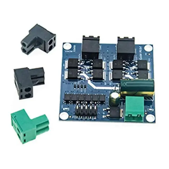 Alt view image 3 of 3 - Industrial Grade Dual Way DC Motor Drive Module 7A 160W PWM Speed Control L298 Logic Board Positive Negative