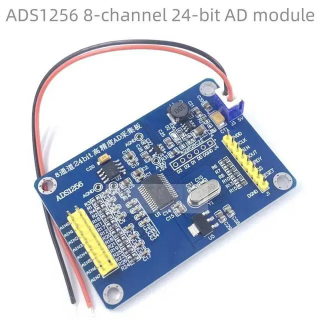 Alt view image 4 of 6 - The upgraded ADS1256 24-bit ADC AD module, high-precision ADC data acquisition card, is in stock