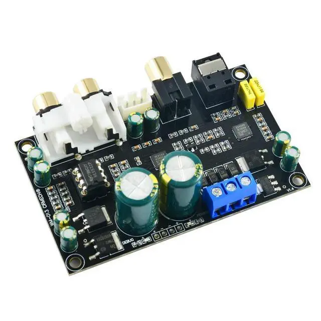 Alt view image 3 of 3 - HIFI Audiophile Grade High Fidelity CS8416 CS4398 Chip 24BIT 192KHz Coaxial Optical DAC Decoder Board