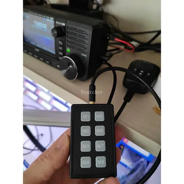 Alt view image 5 of 6 - Nvarcher ICOM radio external control keyboard for IC-705 IC-7300 IC-7100 IC-7410