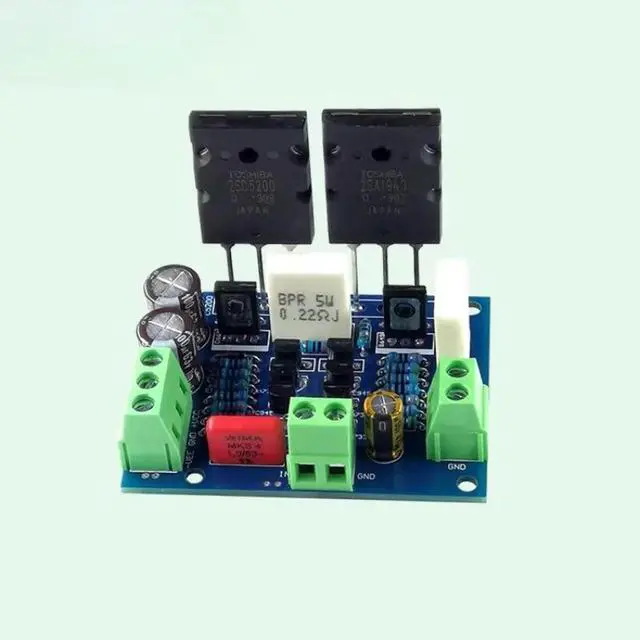 Alt view image 4 of 6 - High fidelity 150W fully complementary mono C5200 A1943 high power amplifier board