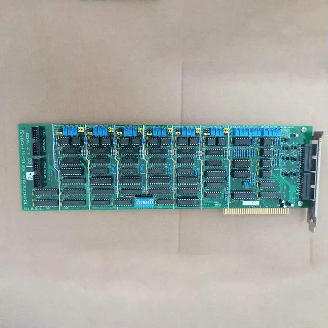 Alt view image 3 of 3 - PCL-726 6CH D/A OUTPUT CARD REV.B1 ISA Data Capture Card For Advantech Fast Ship Works ly