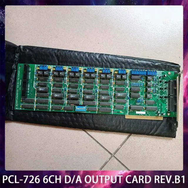 Main image of PCL-726 6CH D/A OUTPUT CARD REV.B1 ISA Data Capture Card For Advantech Fast Ship Works ly