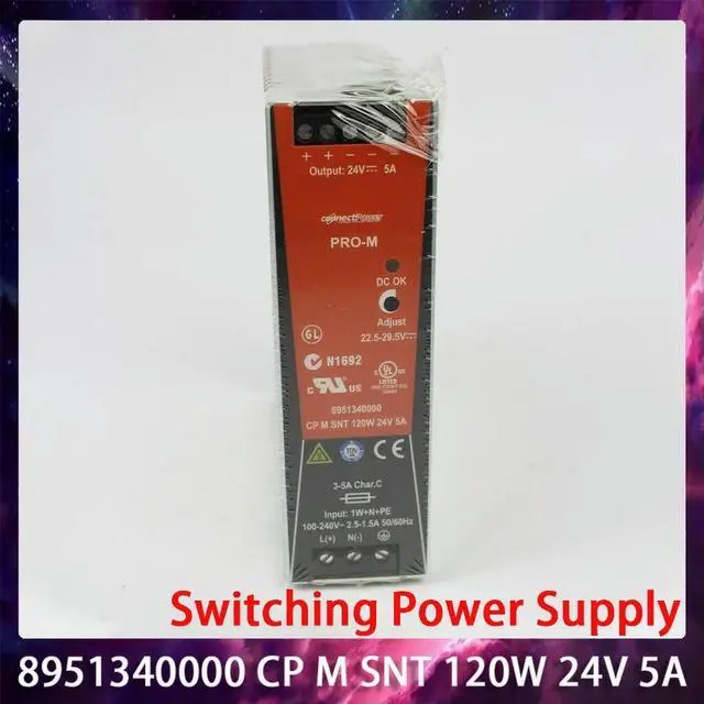 Main image of 8951340000 CP M SNT 120W 24V 5A Switching Power Supply